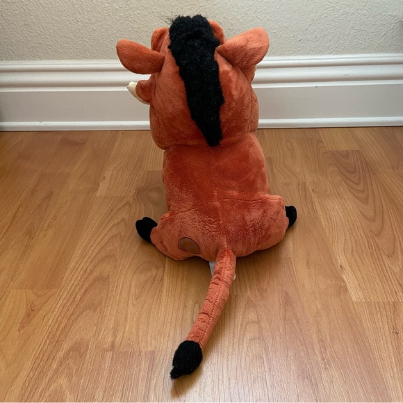 Vintage Disney Store Exclusive Authentic Original Lion King Pumbaa Plush Toy - Picture 4 of 9